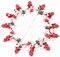 Set of 12: Assorted White Snowman Picks with Berries & Trees | 9-Inch | Festive Holiday Decor | Trees, Wreaths, & Garlands | Christmas Picks | Home & Office Decor